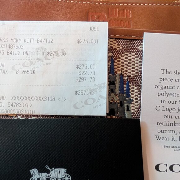 COACH DISNEY CROSSBODY BAG NEW - Picture 7 of 8